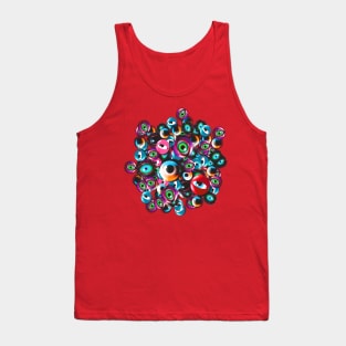 Monster Eyes Party Tank Top